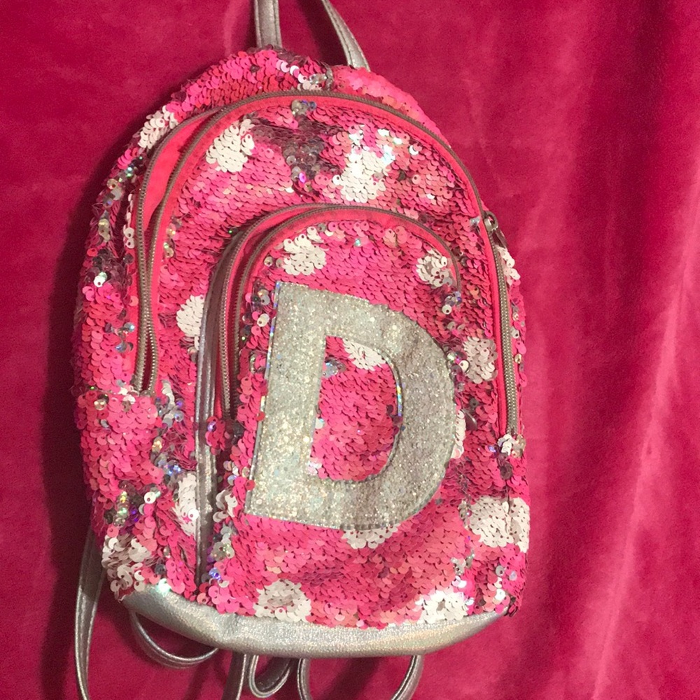 Pink mini book bag